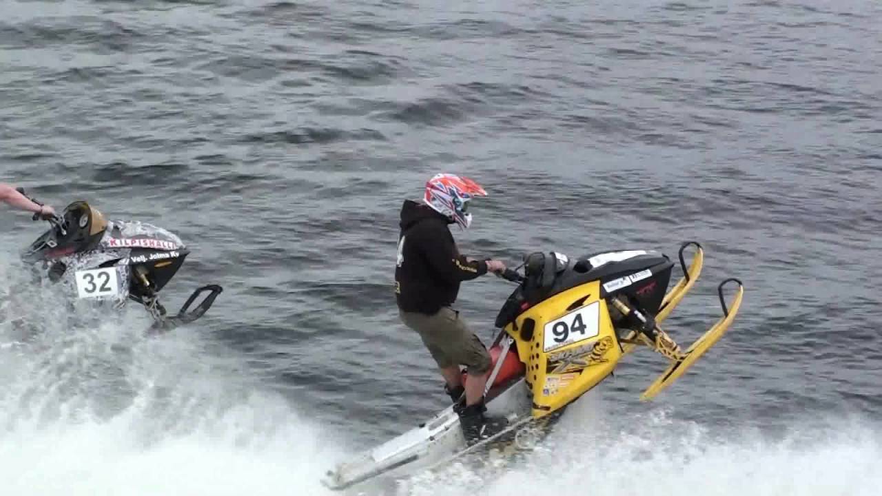 After Ski Team Watercross Skellefteå 2016 Snöskoter på vatten