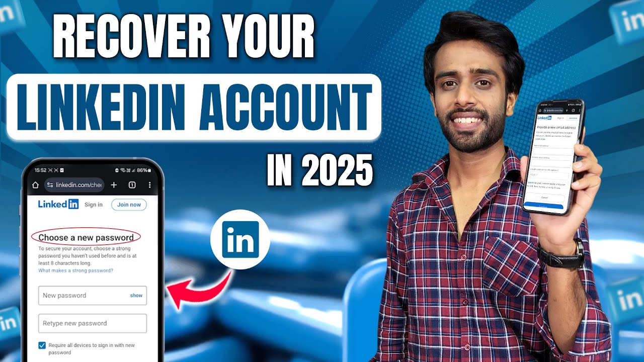 Как восстановить учетную запись LinkedIn в 2025 году | Забыли пароль LinkedIn | LinkedIn взломан?