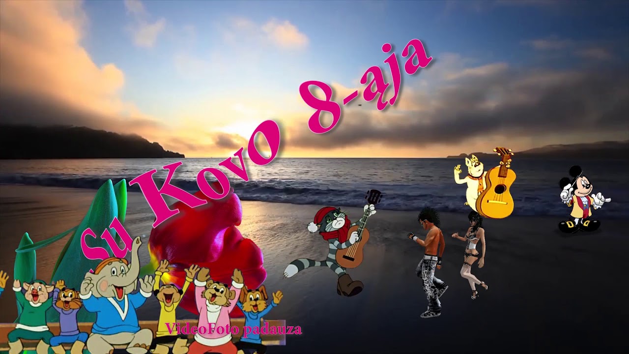 Su Kovo 8-aja Nasa Pašėlkime Linksmai Su Kovo 8