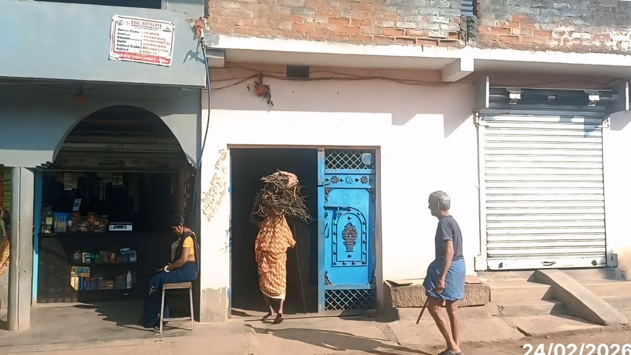 दादा दादी को करना पडा काम। Grandparents had to do the work._#video#desivlog #vlog #desilover