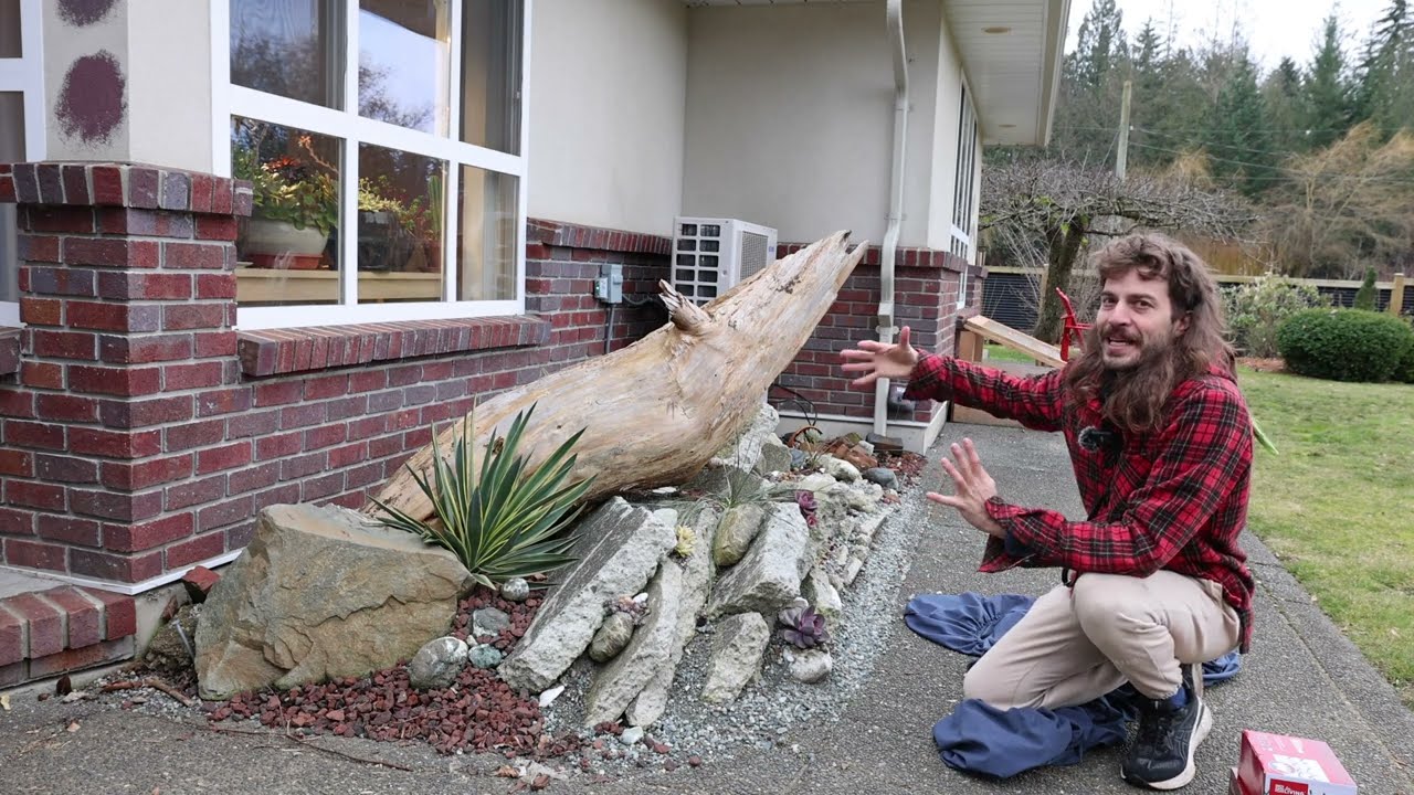 Protecting my succulent garden before a Cold Snap!