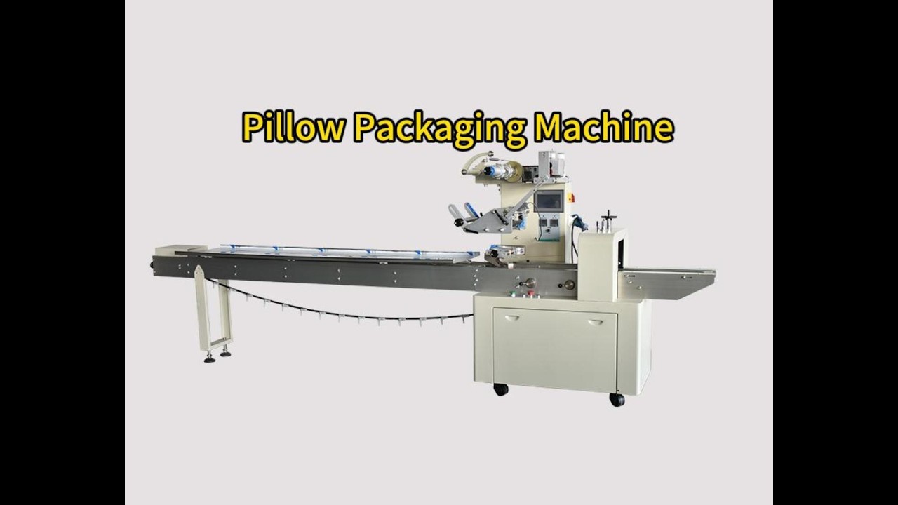Multifunctional Chocolate Bar Lollipop Candy Flow Packaging Machine Automatic Pillow Packing Machine