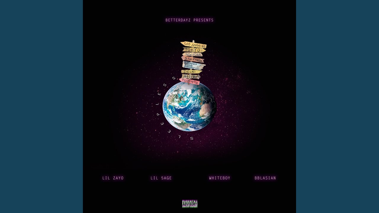 Sleepless (feat. Lil Zayo, Lil 5age & Whiteboy)