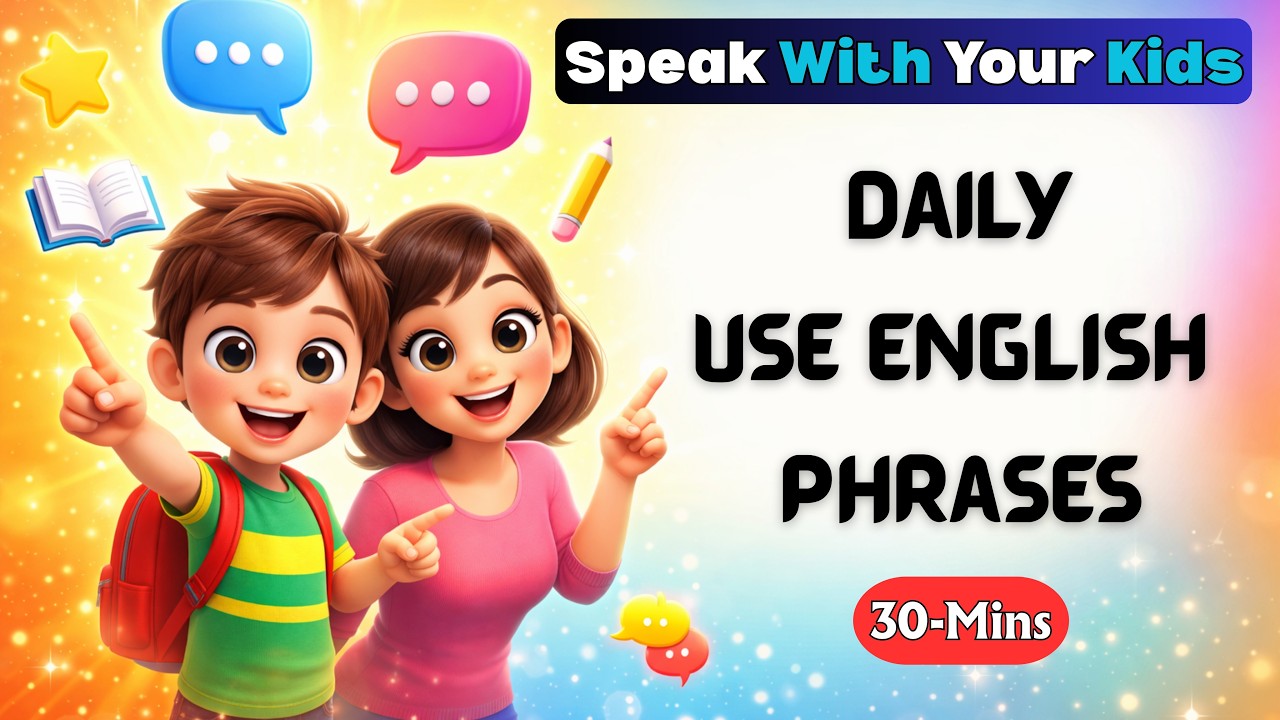 150 простых английских предложений для детей | Говорите по-английски легко