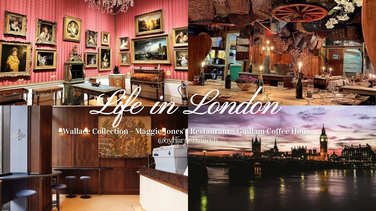 LONDON VLOG - WALLACE COLLECTION / MAGGIE JONES'S / GUILLAM COFFEE HOUSE