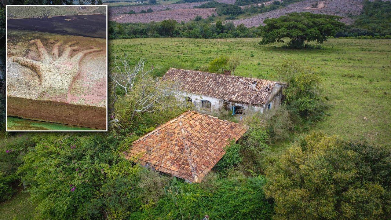 FAZENDA CENTENÁRIA ABANDONADA QUE GUARDA HISTÓRIAS SOBRE TESOUROS E APARIÇÕES!