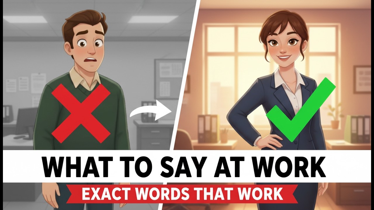 💼 What to Say at Work | 10 Professional English Phrases for the Office 🚀