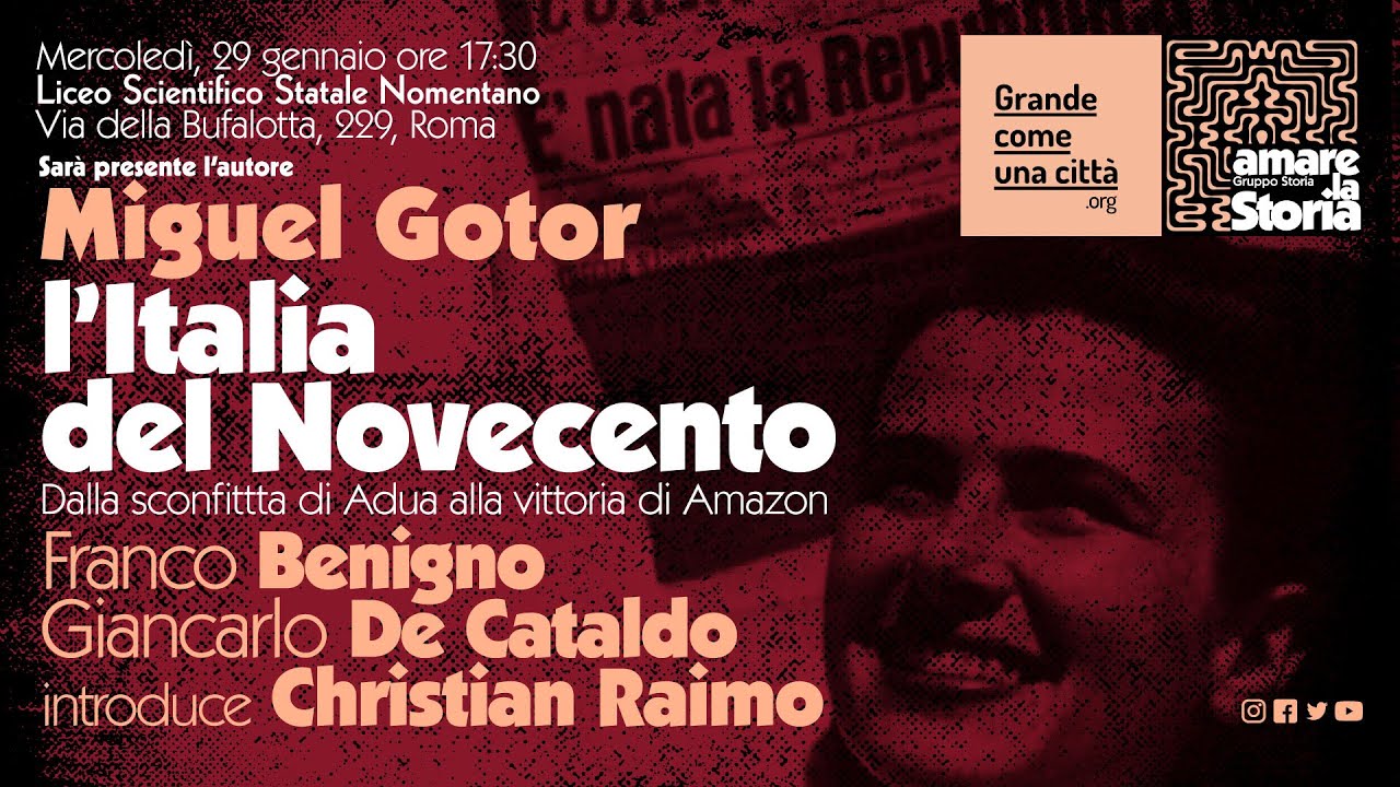 Miguel Gotor: l'Italia del Novecento