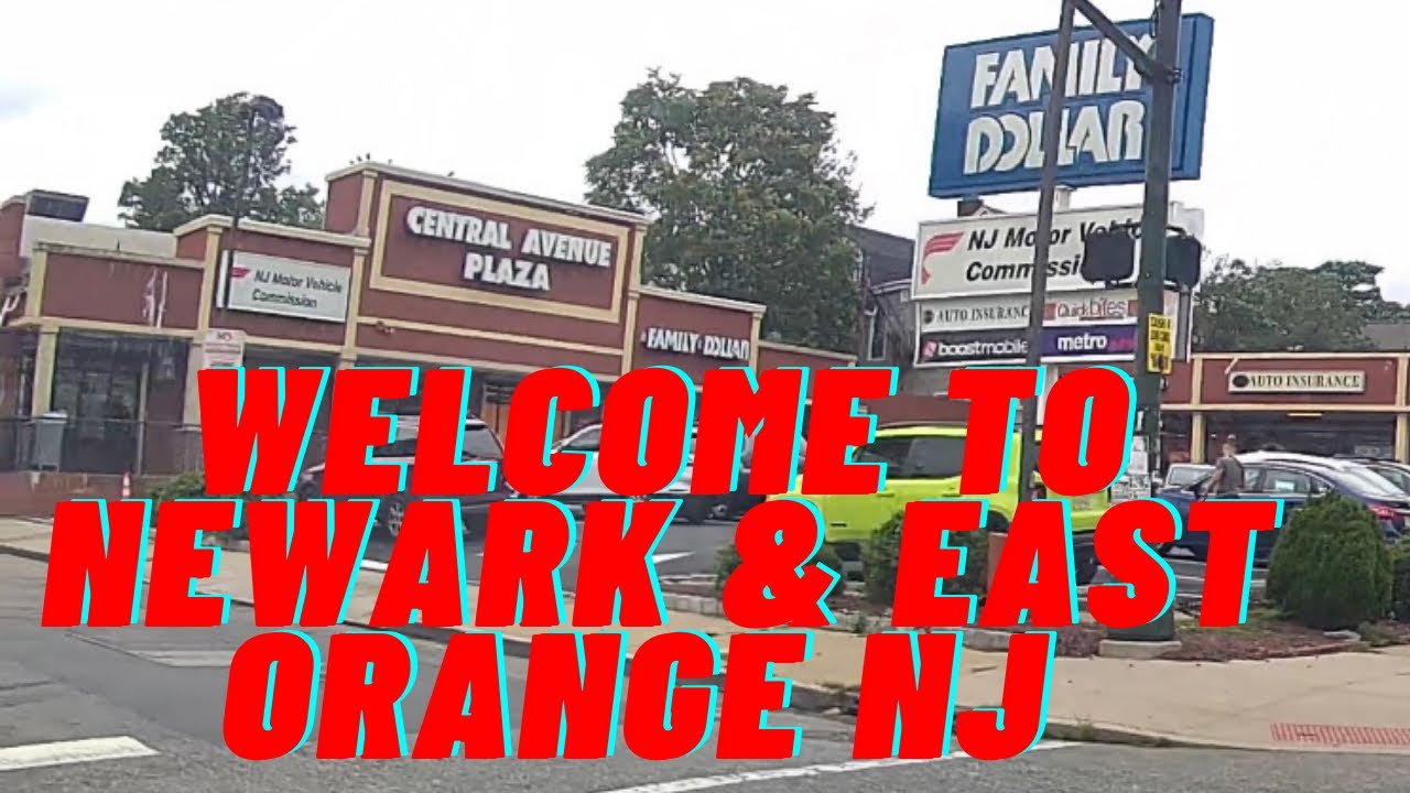 Newark NJ Hood | East Orange NJ Central Ave | Newark NJ Dangerous Project | Newark NJ [ Aug 2021 ]