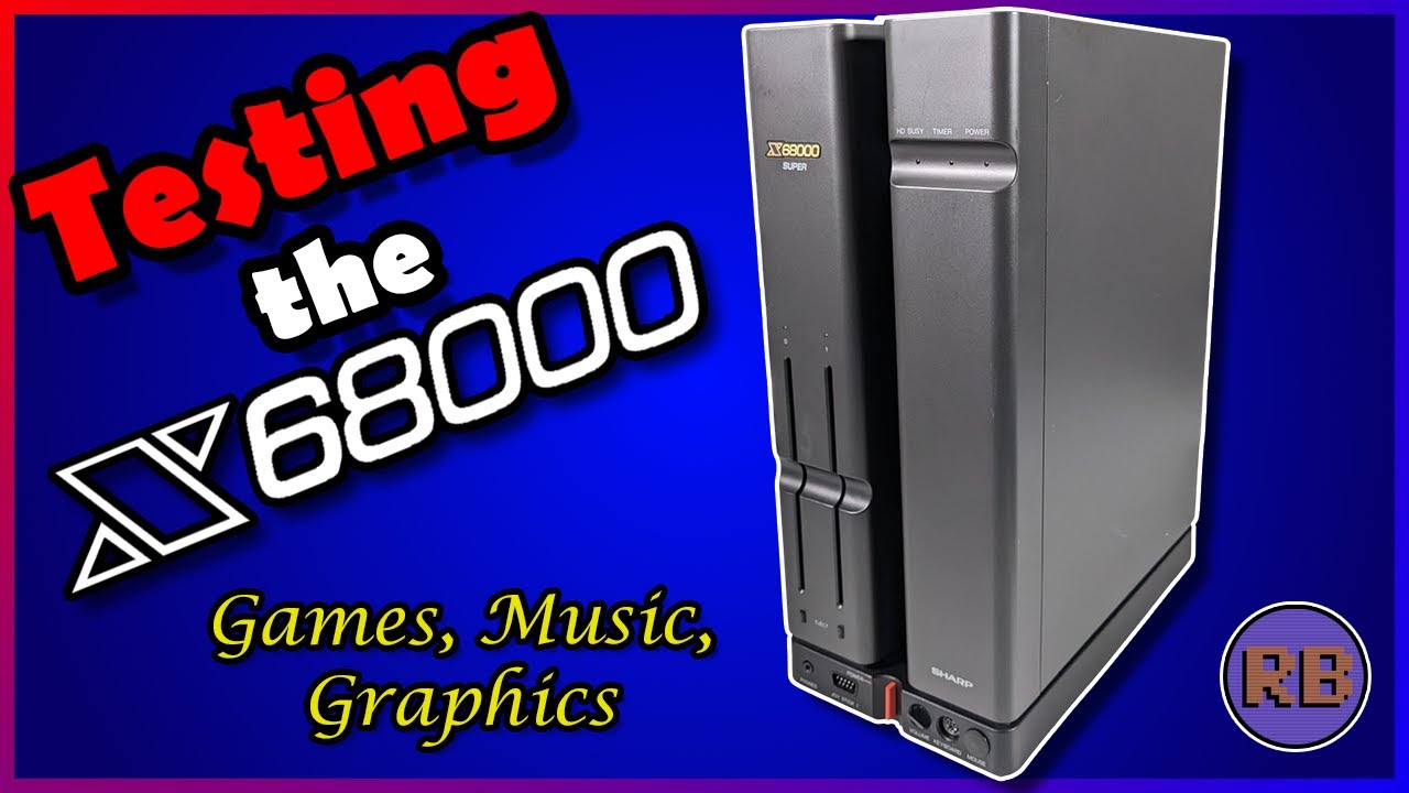 Testing out the imported X68000!