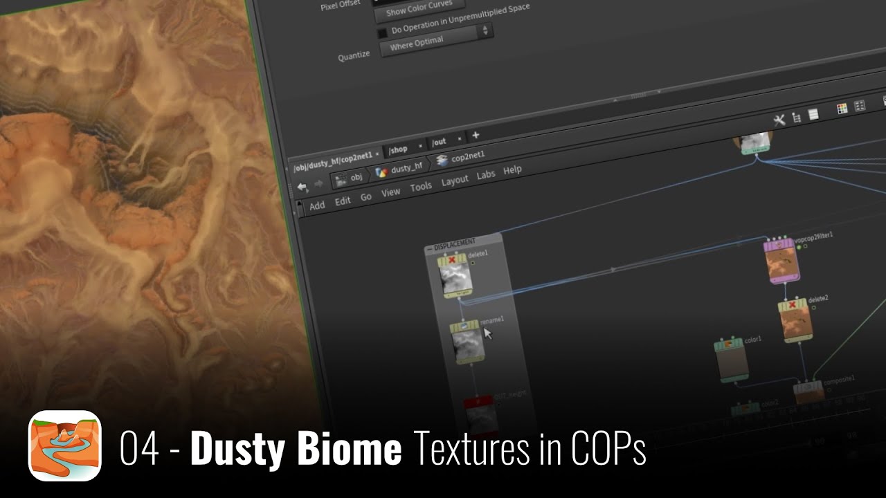 Terrain Handbook 04 | Dusty Biome | Textures in COPs