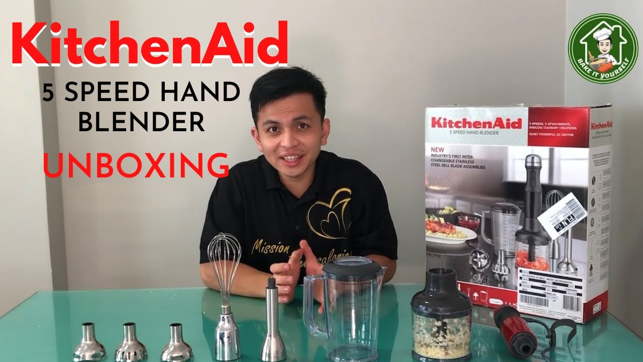 KITCHEN AID 5 SPEED HAND BLENDER | UNBOXING
