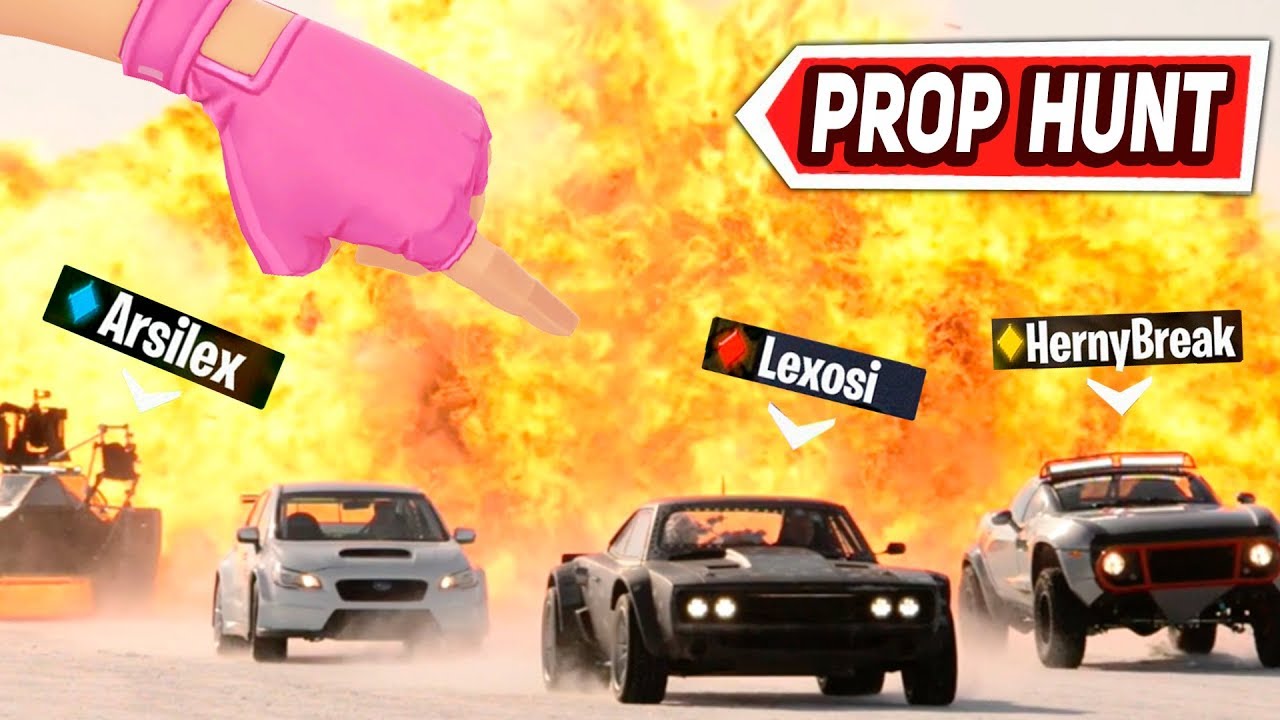 *NUEVO FAST AND FURIOUS* PROP HUNT FORTNITE PROP HUNT