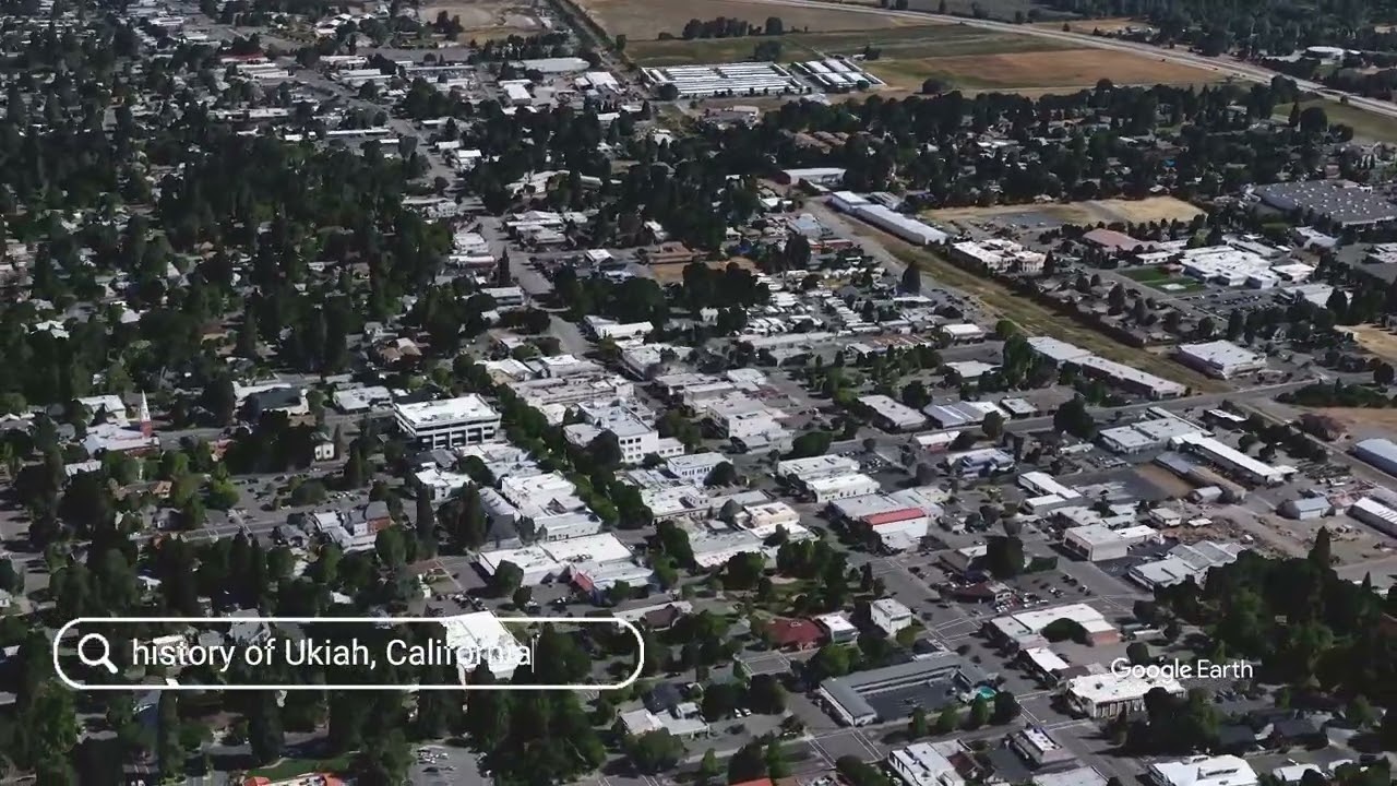 Historia Ukiah w Kalifornii