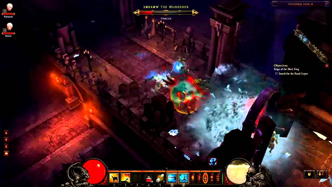 Diablo 3 Beta - Double Level 13 Monk