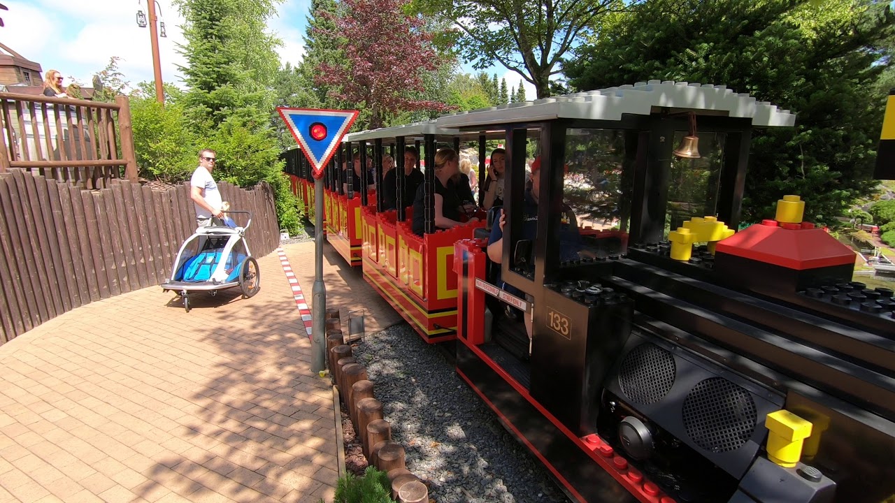Denmark, Legoland, Railroad Crossing