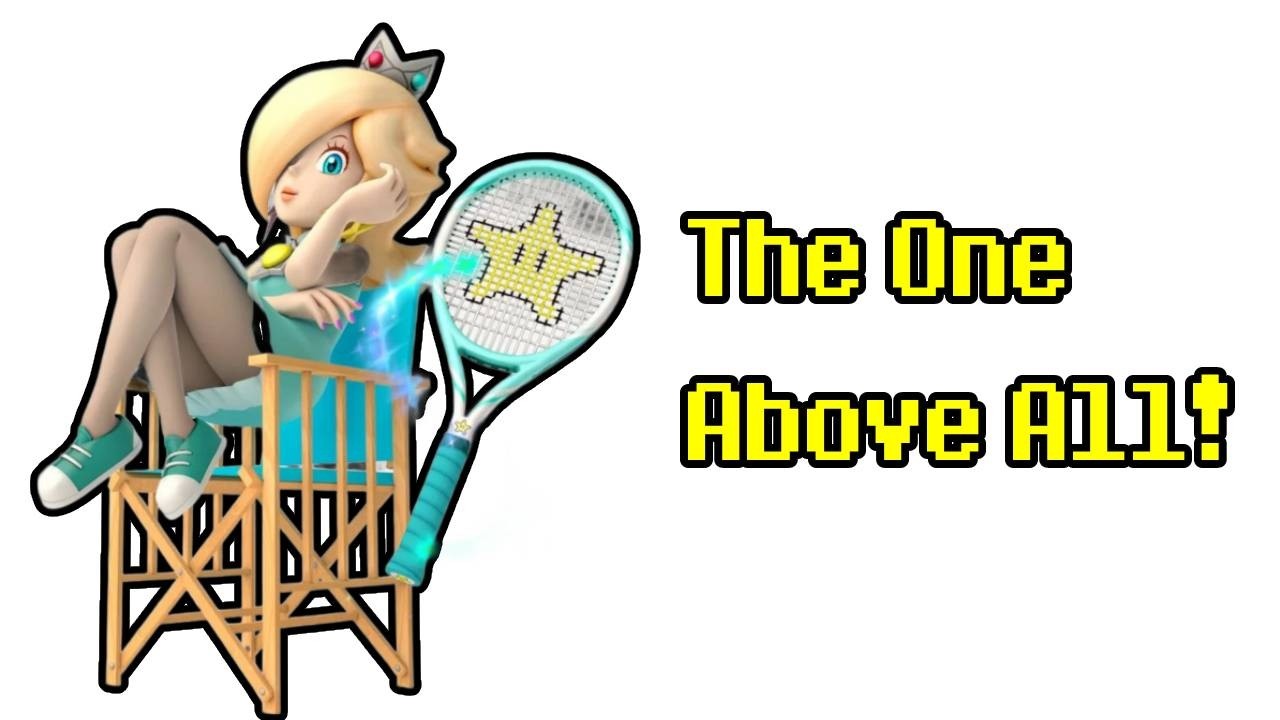 Розалину нужно ослабить в Mario Tennis.