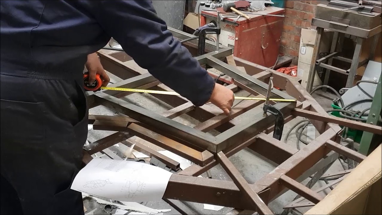 Ford GT40 replica chassis construction/fabrication Part 2