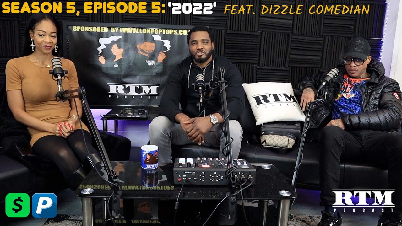 Dizzle Comedian &ldquo;Preacher in the streets to Dizzle in the industry&rdquo; RTM Podcast Show S5 E5 (2022)
