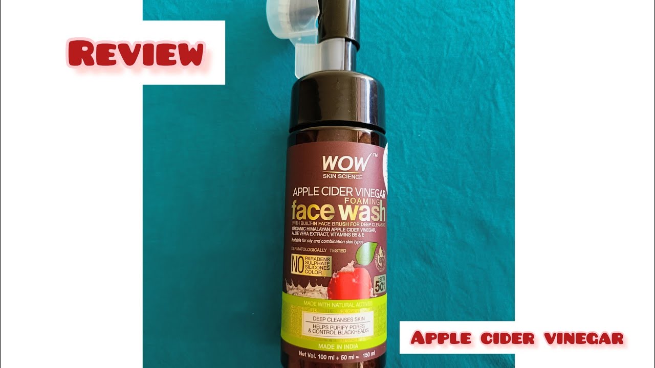 wow skin science foaming face wash #wowskinscience #beautyvideos #wowskinscience