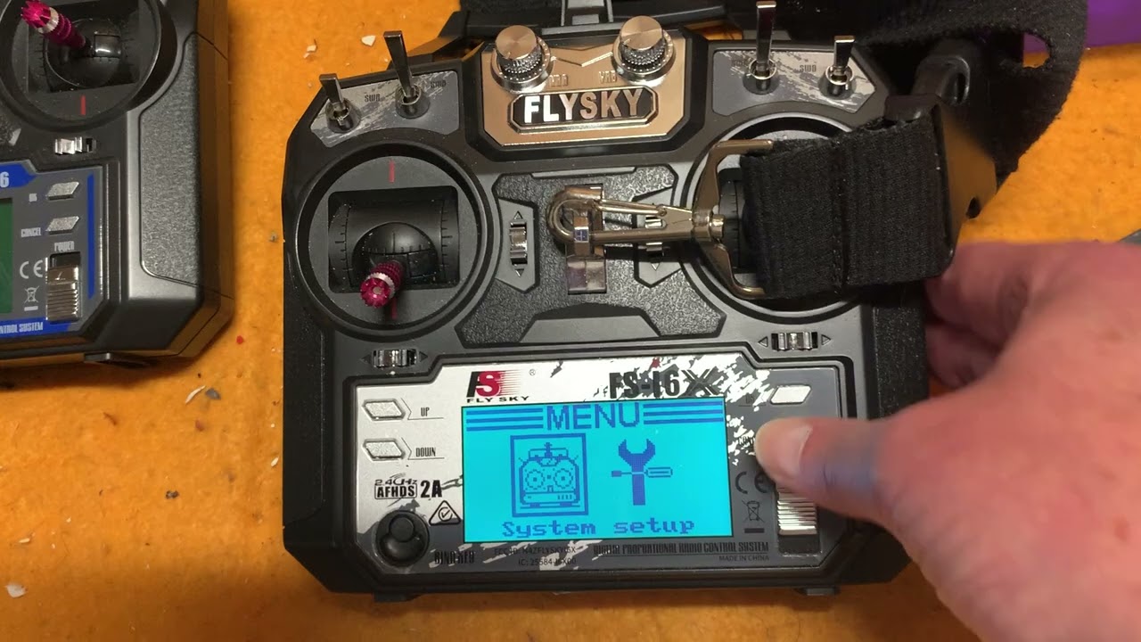 DF95 sheeting switch and dual rate setup