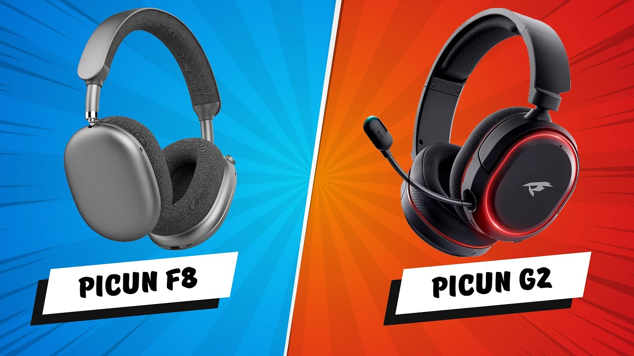 مراجعة مزدوجة لسماعتي Picun . الخيار الاقتصادي الامثل لك  picun f8 pro / picun g2