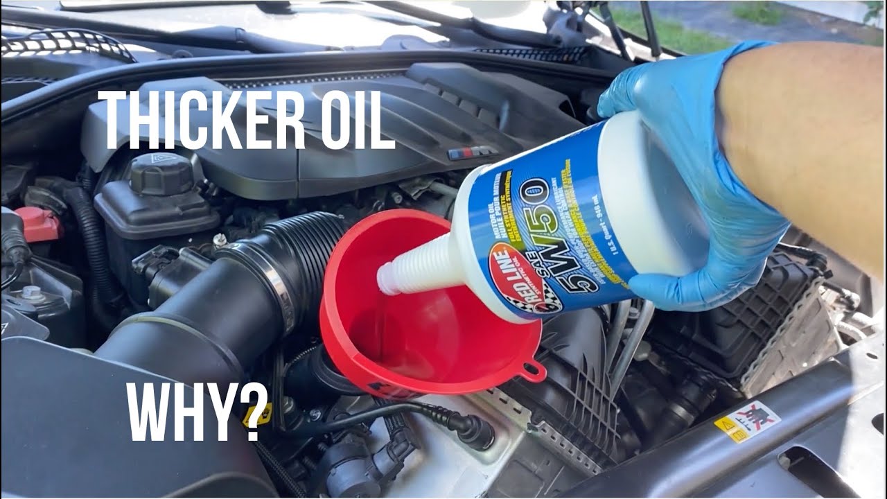 Switching to Thicker Oil for the M5 - Redline 5w50