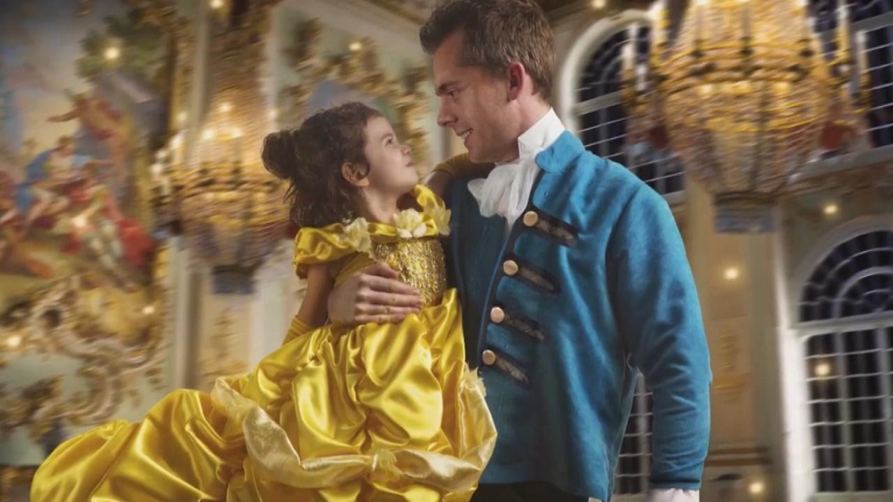 Dad Gifts Daughter Surprise 'Beauty and the Beast' Photo Shoot