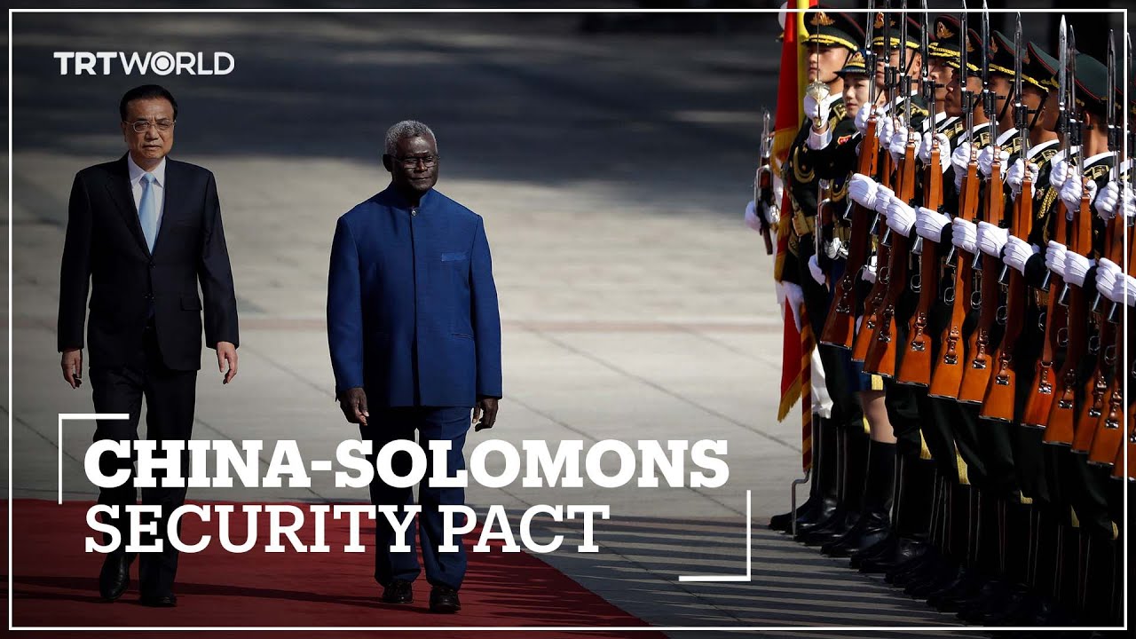 China signs bilateral security agreement with Solomon Islands