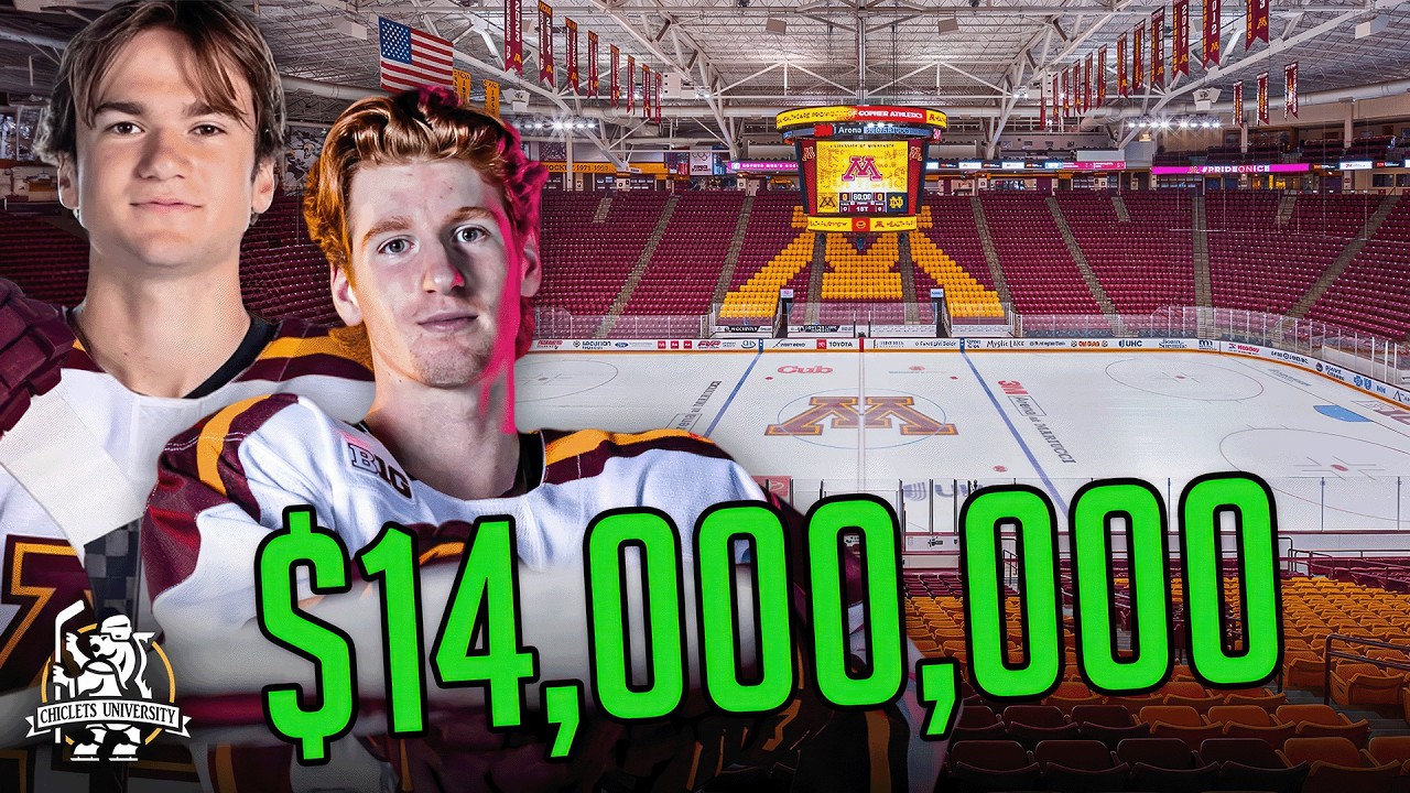 MINNESOTA GOPHERS LOCKER ROOM TOUR - Chiclets University