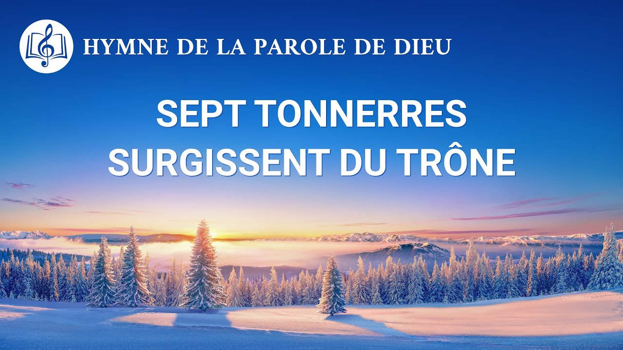 Musique chr&eacute;tienne &laquo; Sept tonnerres surgissent du tr&ocirc;ne &raquo;