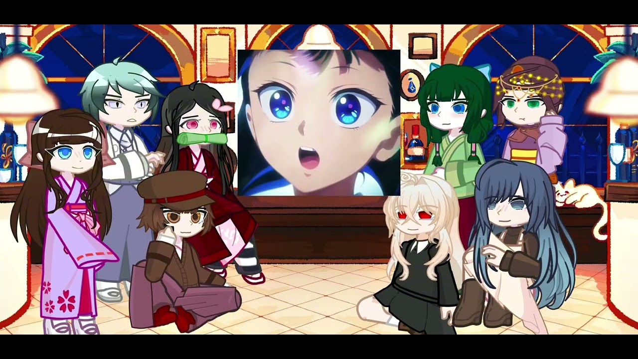 FANDOMS REACT TO EACH OTHER | INTRODUCTION | Sorry, my f-t reaction. [Rus/eng]. Kny, tbhk, tad, onk.