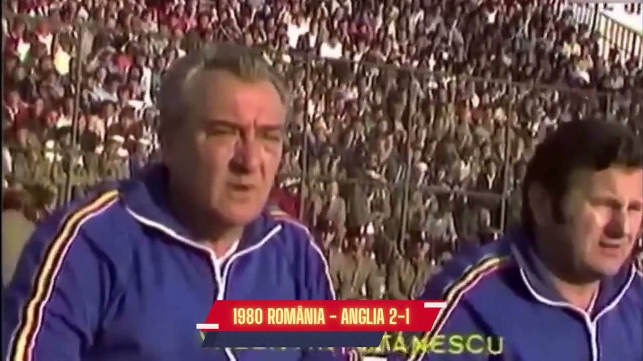 ROMÂNIA - ANGLIA 2-1, 1980. Iordănescu aduce prima victorie a Tricolorilor împotriva Angliei!