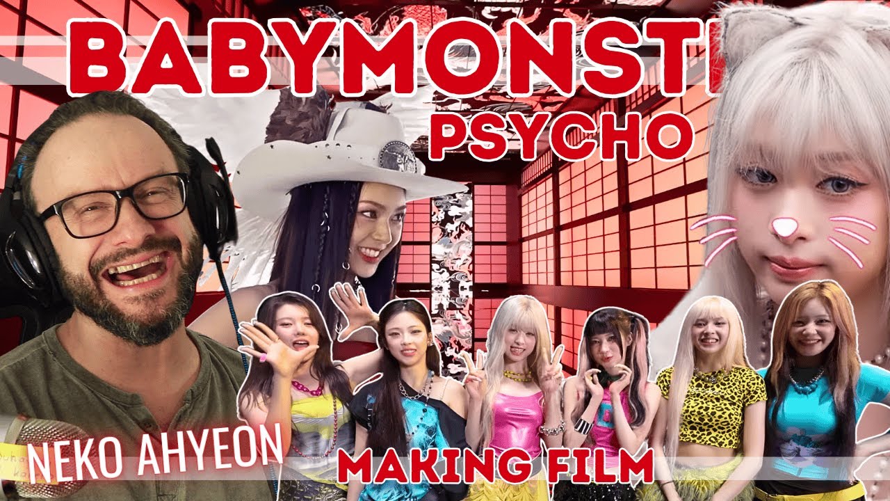 Так весело!! Реакция на съёмки фильма «BABYMONSTER - 'PSYCHO'»