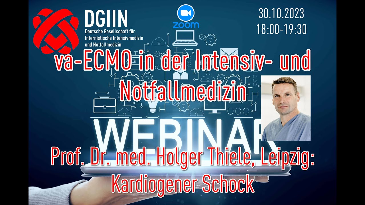 Webinar va-ECMO:  Kardiogener Schock