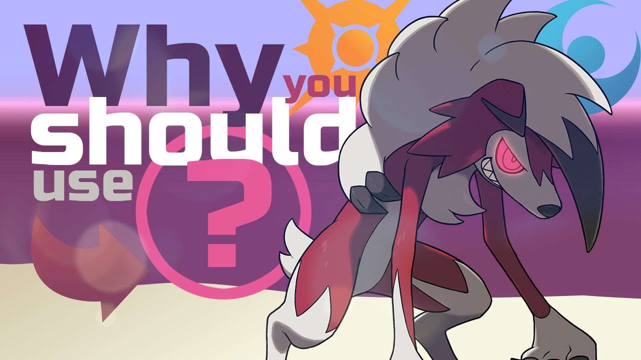 Почему вам стоит использовать форму Лайканрока «Полуночный» в Pokemon Sun и Moon!! (при участии P...