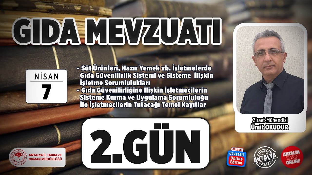Gıda Mevzuatı 2.Gün