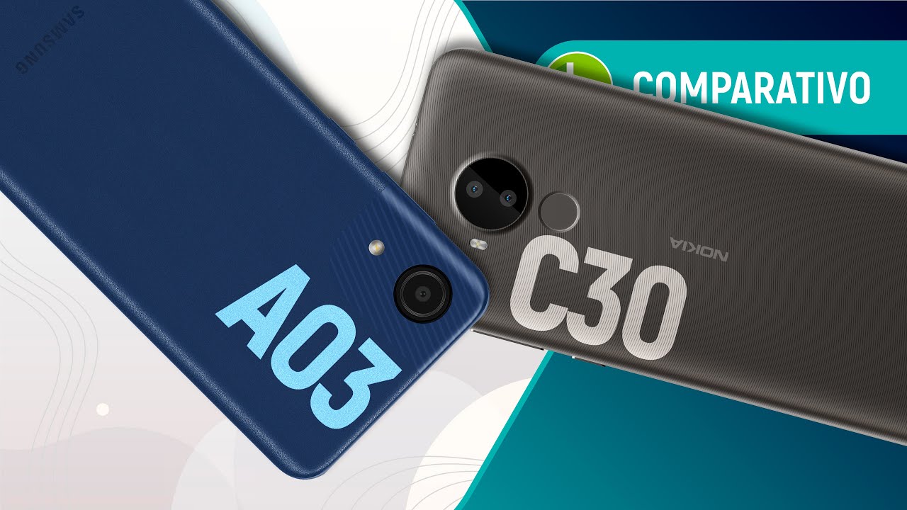 GALAXY A03 vs NOKIA C30: qual CELULAR BÁSICO ENTREGA MAIS por menos? | Comparativo