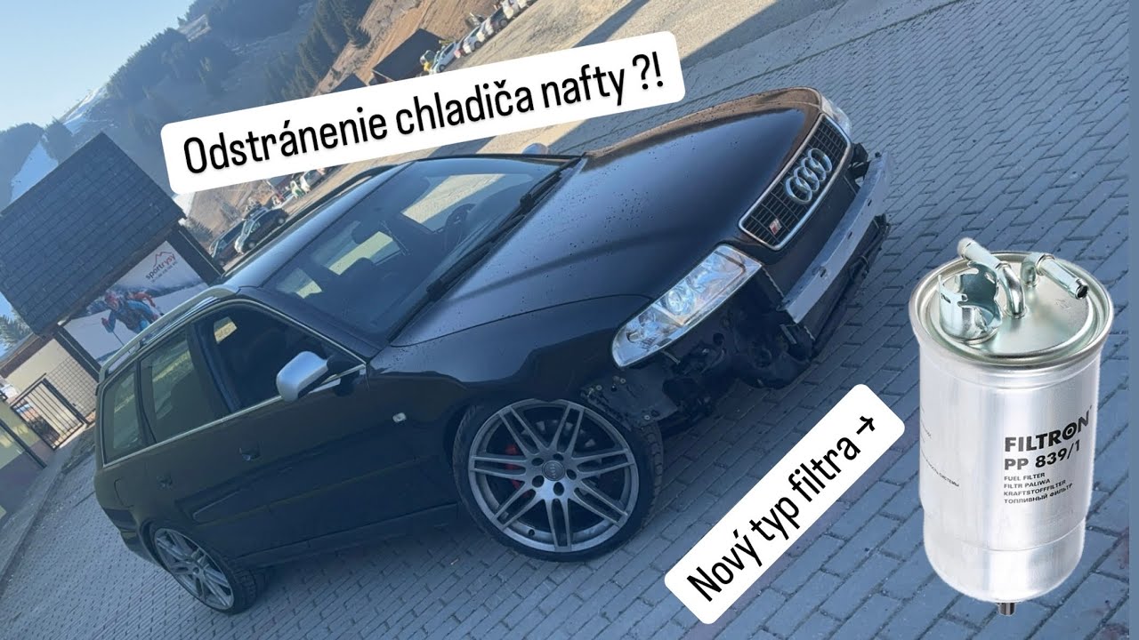 Odstránenie chladiča nafty ? 1.9 TDi |  A4 B5 🔥