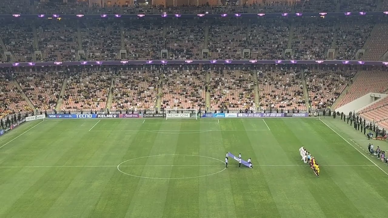 Match in Saudi Arabia 