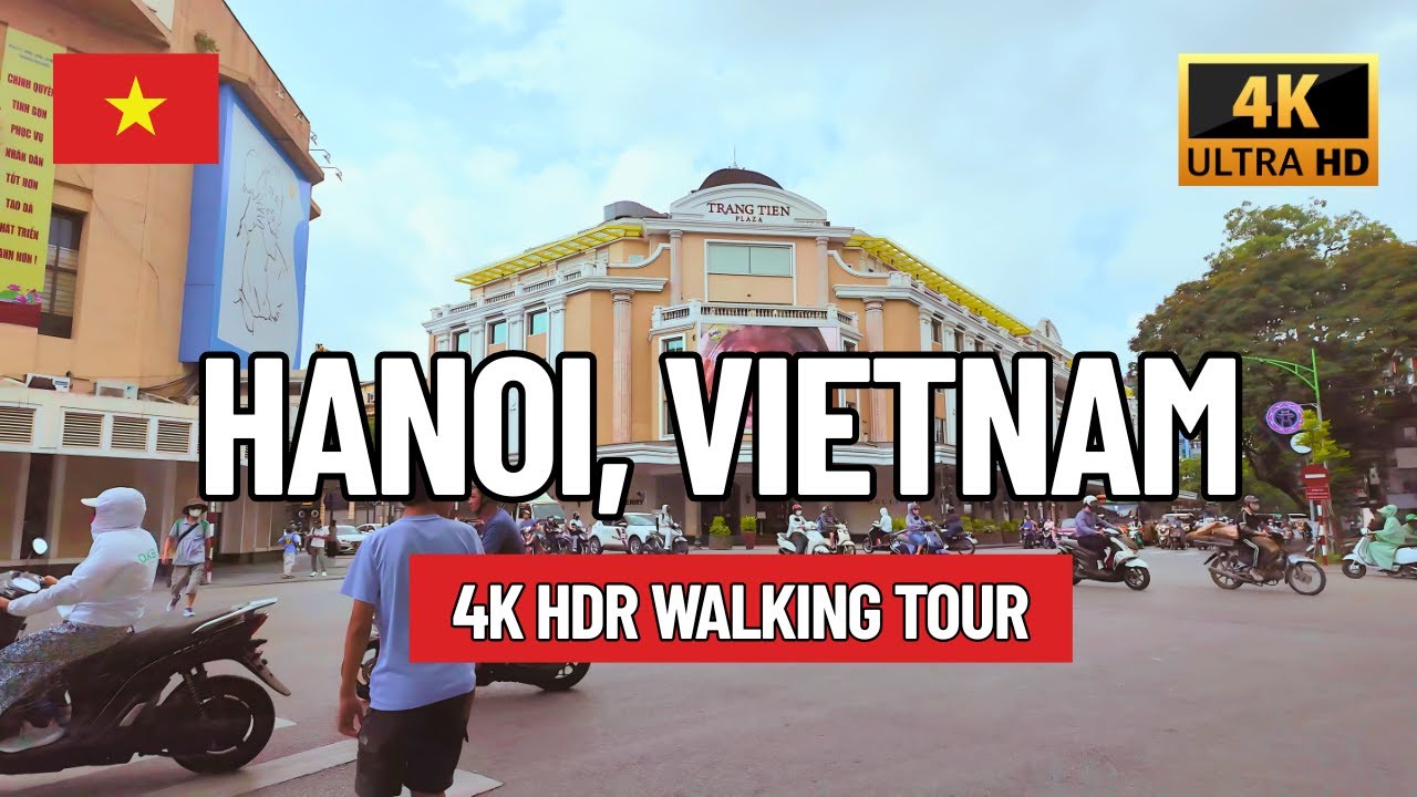 🇻🇳 Hanoi, Vietnam: Hoan Kiem Lake and Old Town ▪︎ 4K HDR Walking Tour  2025