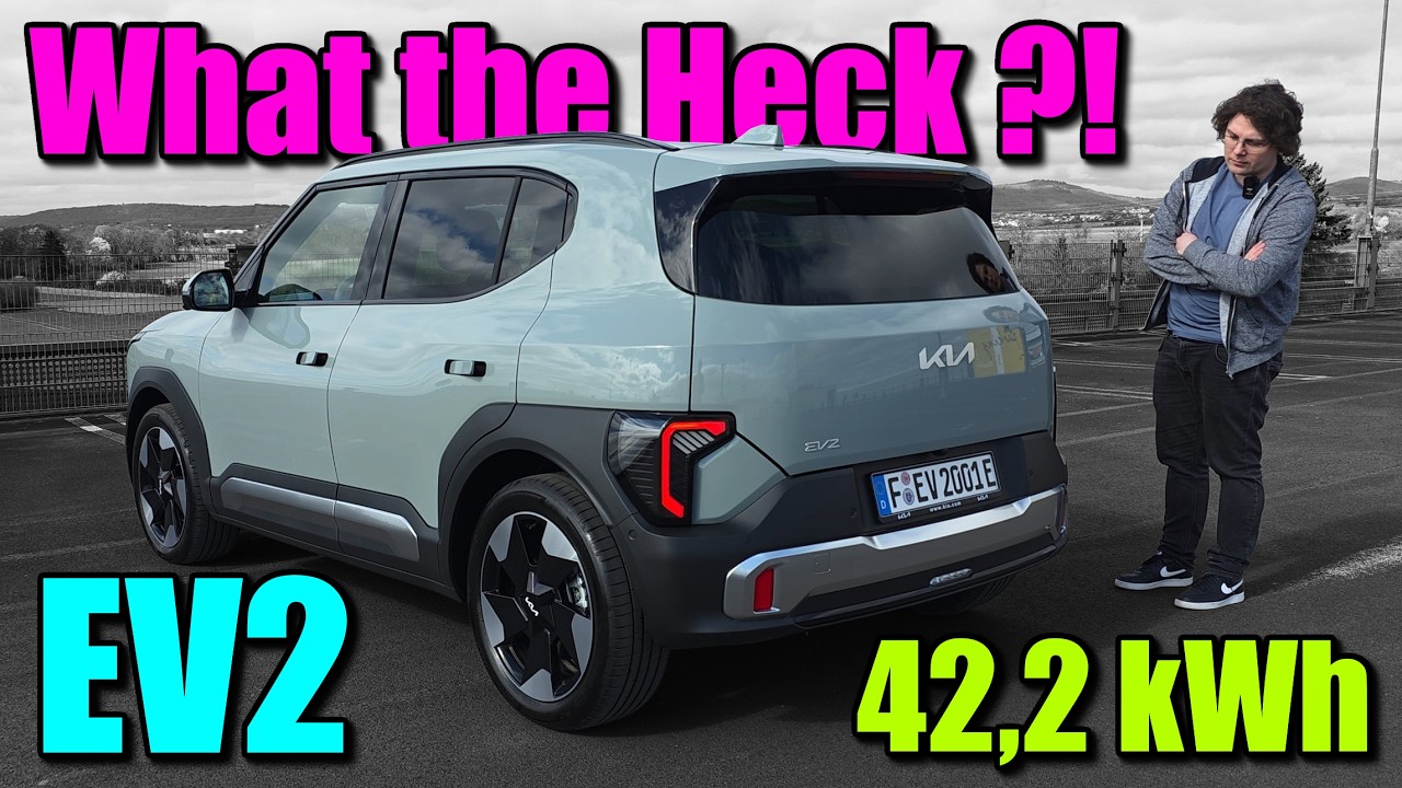 2027 Kia EV2 42,2 kWh (146 PS) - Erste Ausfahrt - Daten Infos erster kurzer Test Review deutsch 2026