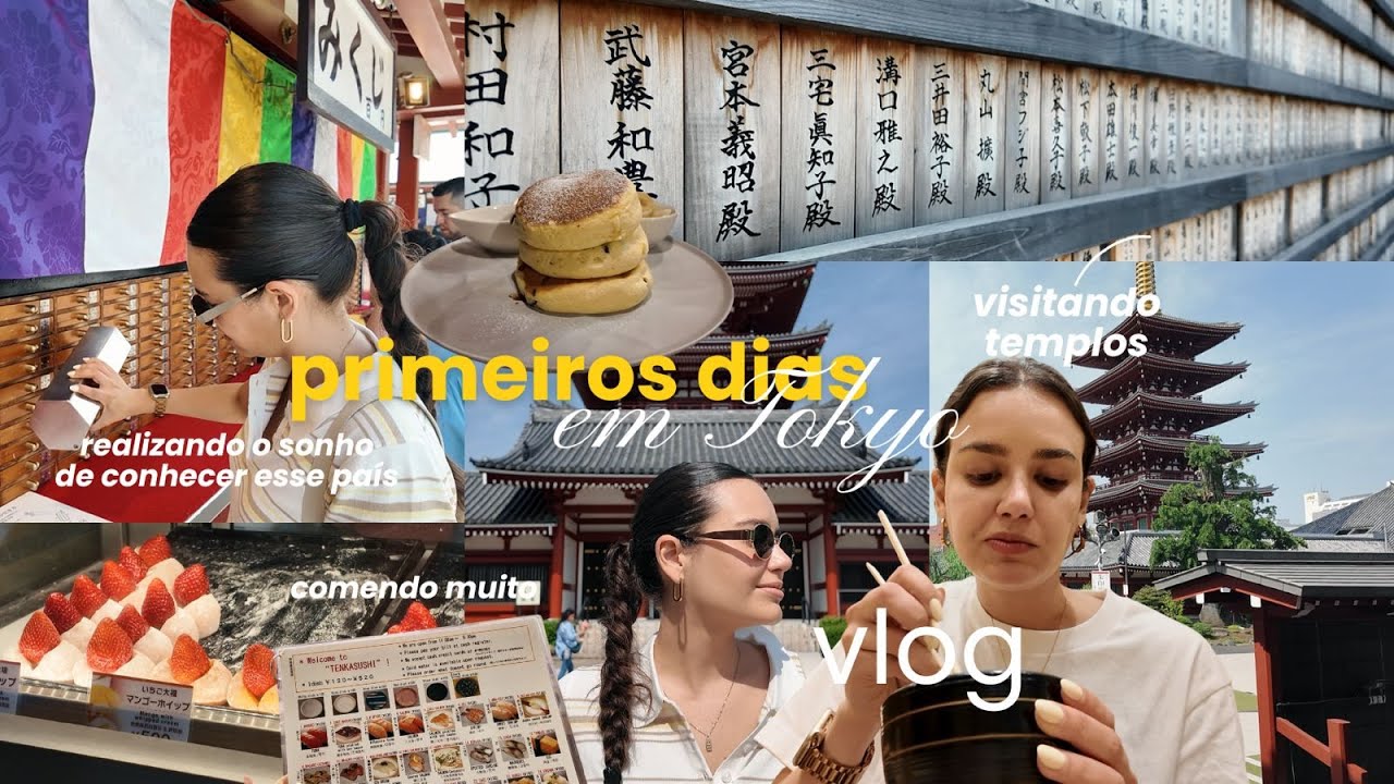 Primeiros Dias no Jap&atilde;o 🌸 Explorando T&oacute;quio pela Primeira Vez | Natasha Salvucci