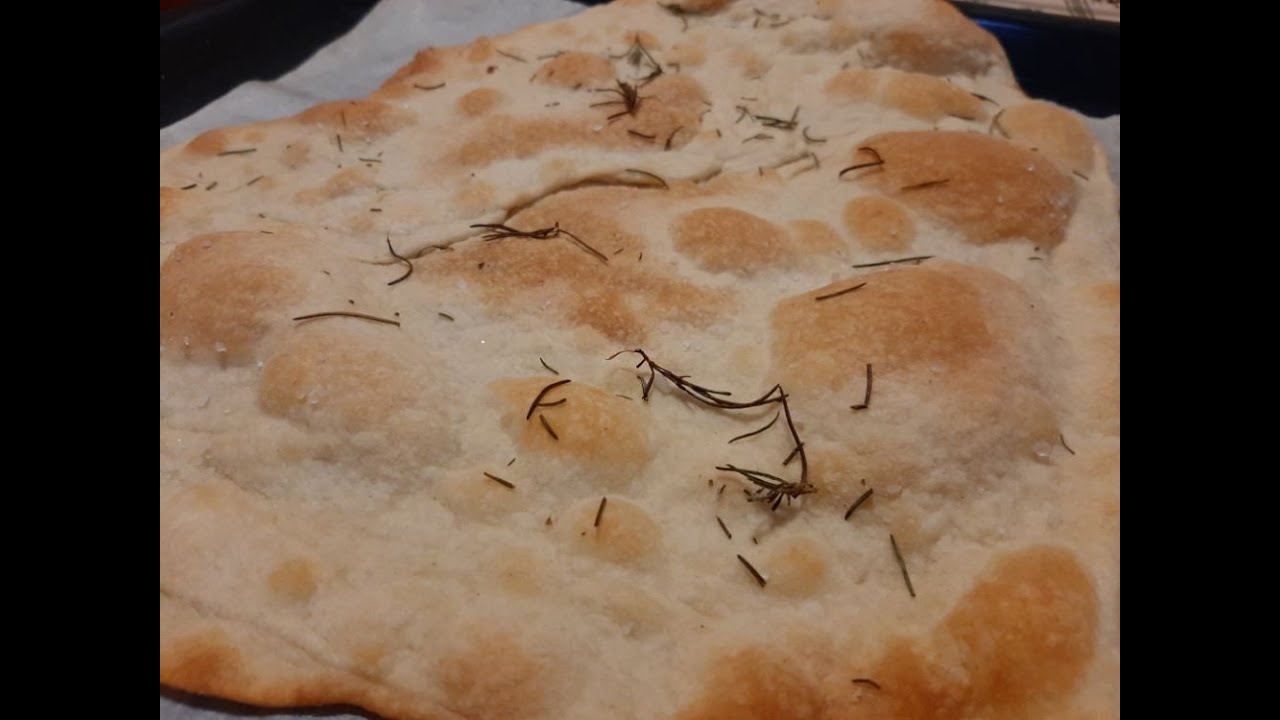 Focaccia senza lievito