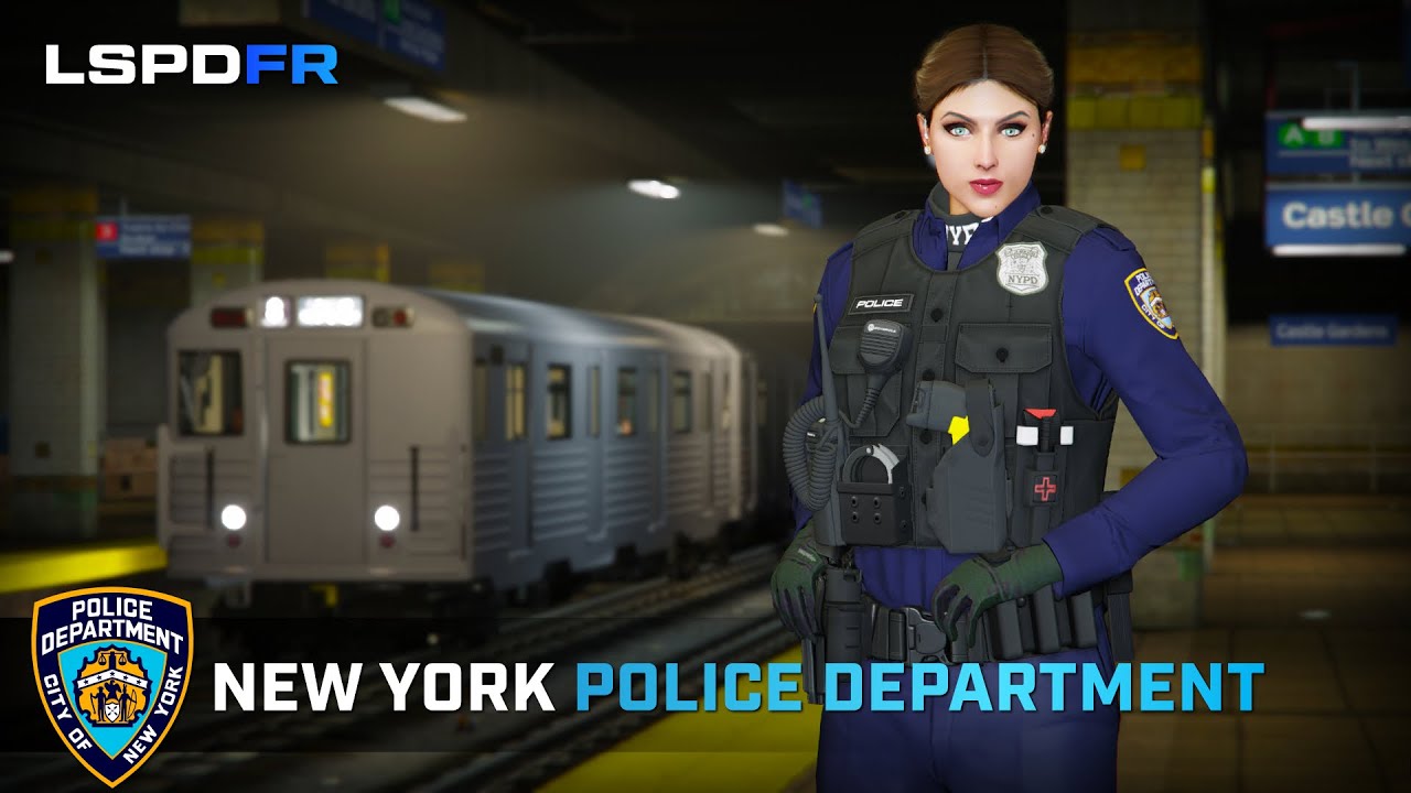 Patrolling the Subway of the Liberty City | NYPD | NYPD ESU | GTA5 LSPDFR