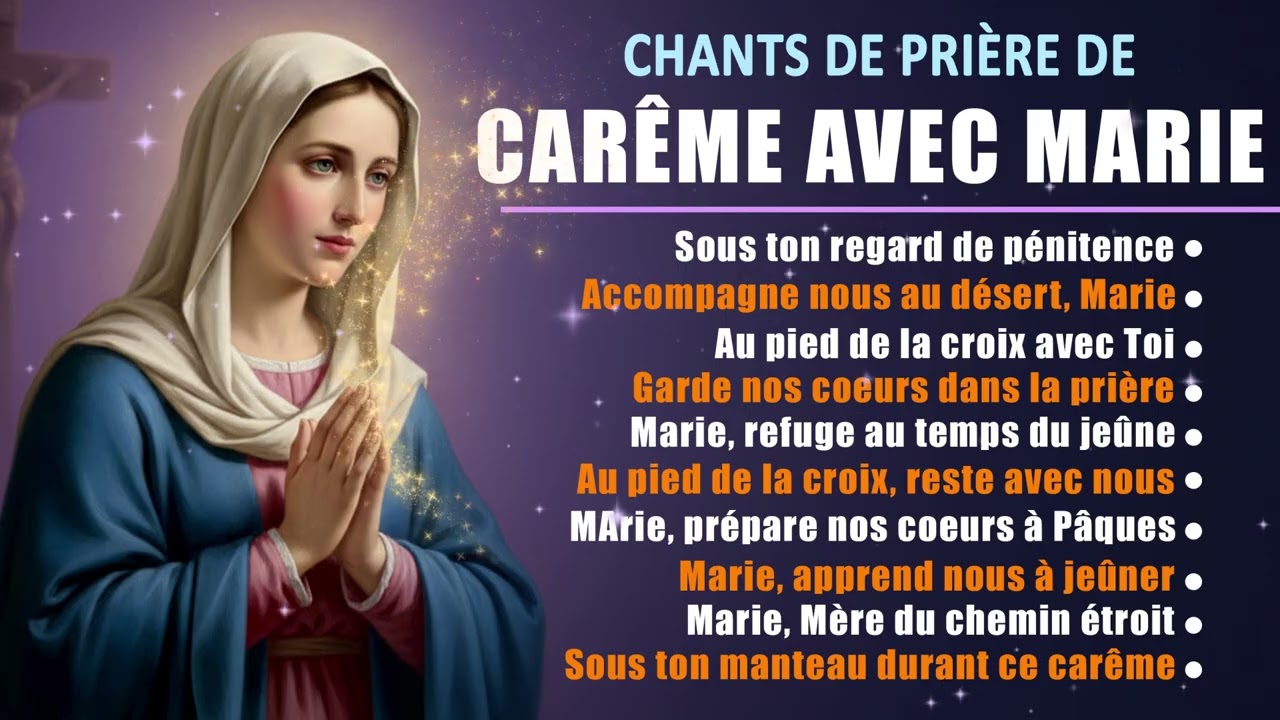 carême 2026 - Marchons avec maman Marie