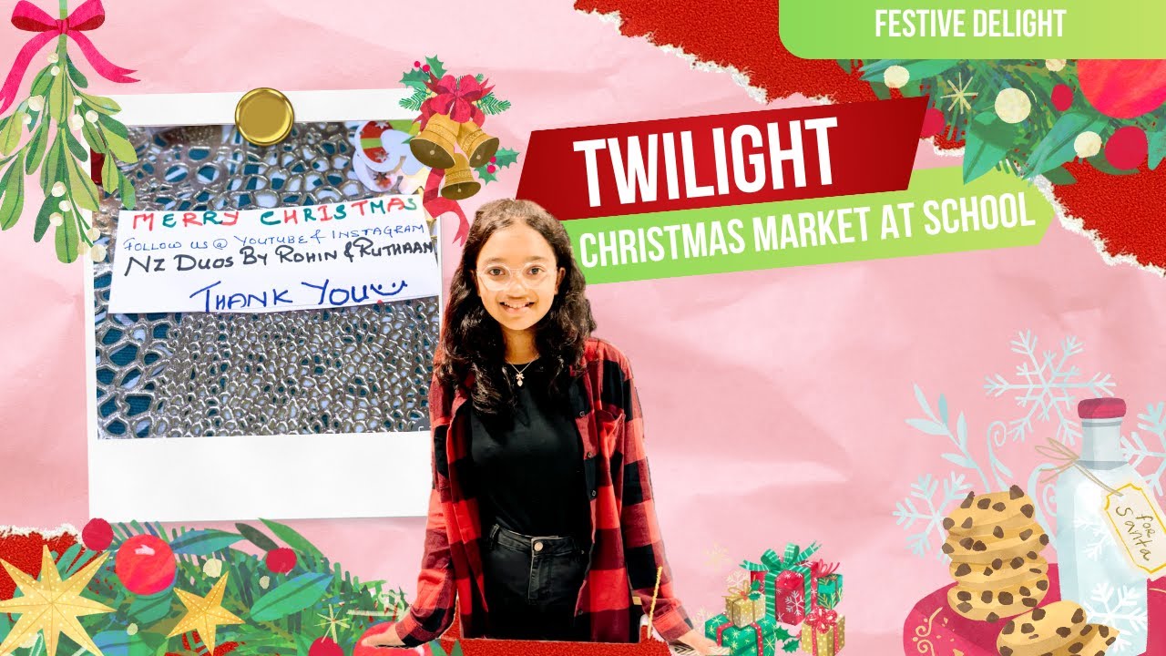 Twilight | Christmas Market 2025 at School🎄 #trending #viralvideo #christmas