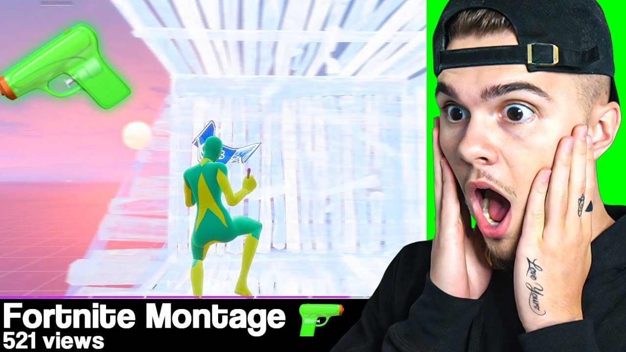 REACTING to my fans FORTNITE MONTAGES... (part 41)