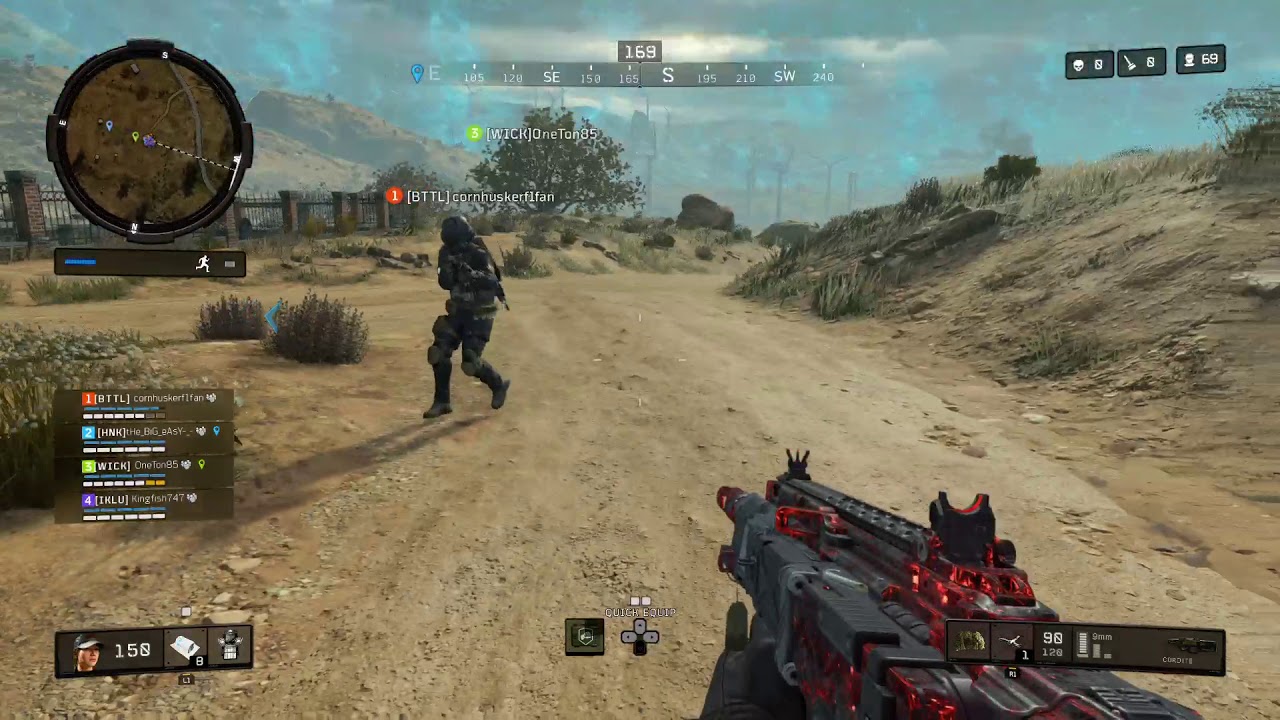 Blackout - Invisibility glitch????