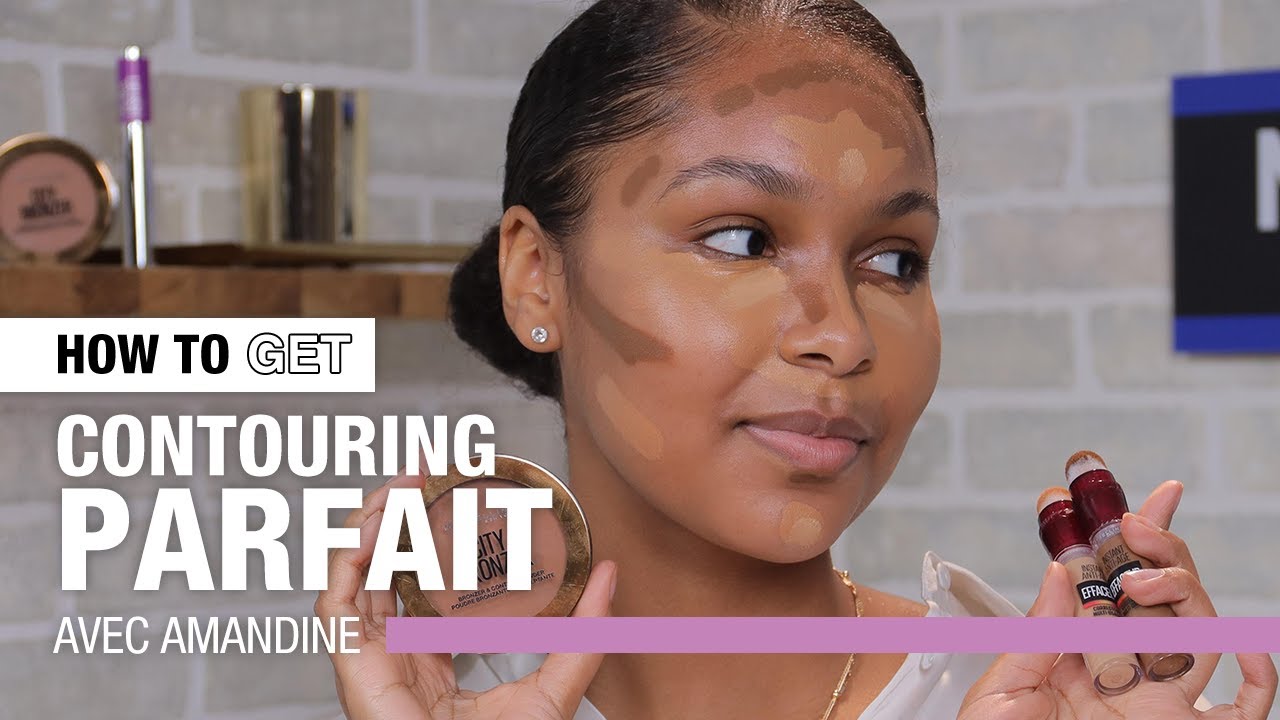 Réalise un contouring facile avec AMANDINE 👩‍🎨💜 | HOW TO GET | Maybelline New York FR